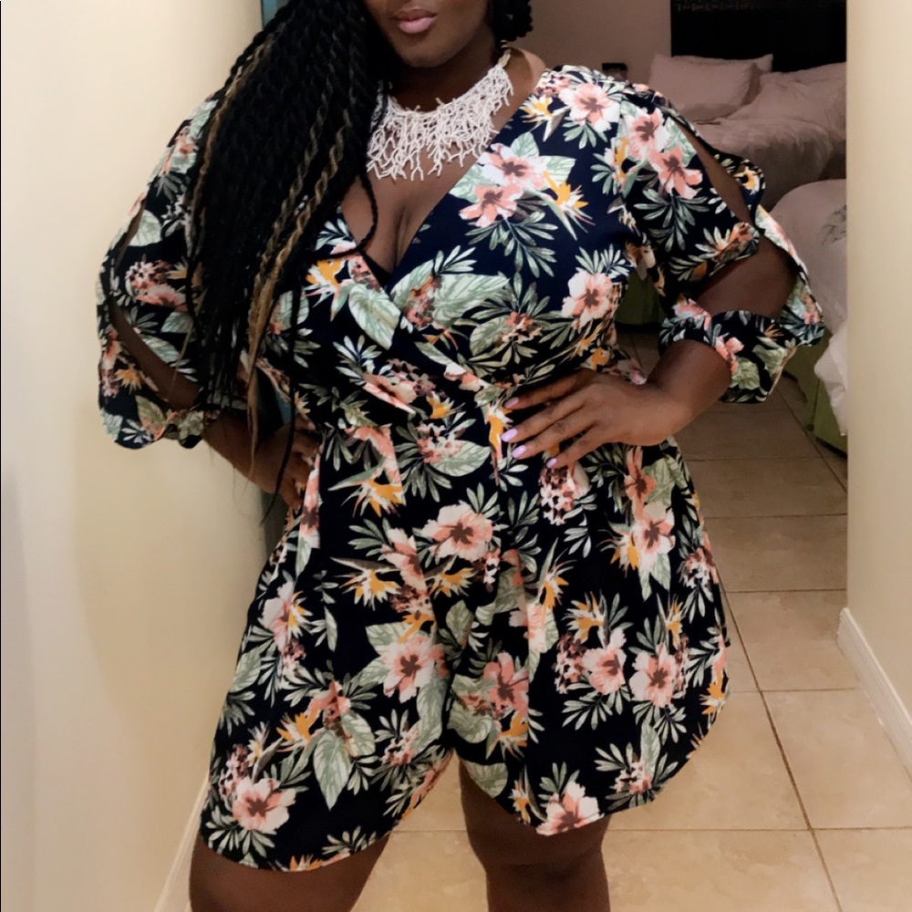 Floral romper